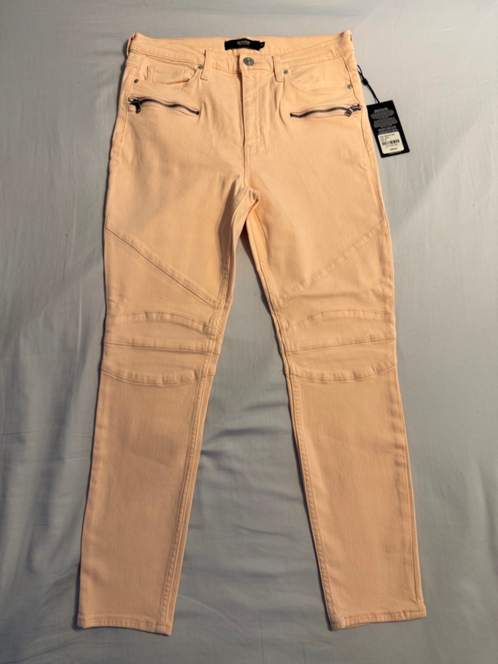 Hudson Barbara High Rise Ankle Skinny Moto Jeans *NWT*